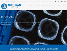 Tablet Screenshot of norfran.co.uk